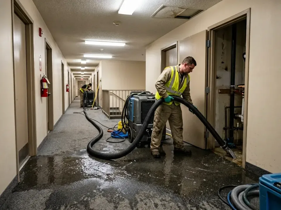 multi-unit-apartment-hallway-f-005 — frequently asked questions, Emergency Burst Pipe Water Extraction & Removal in Kachina…